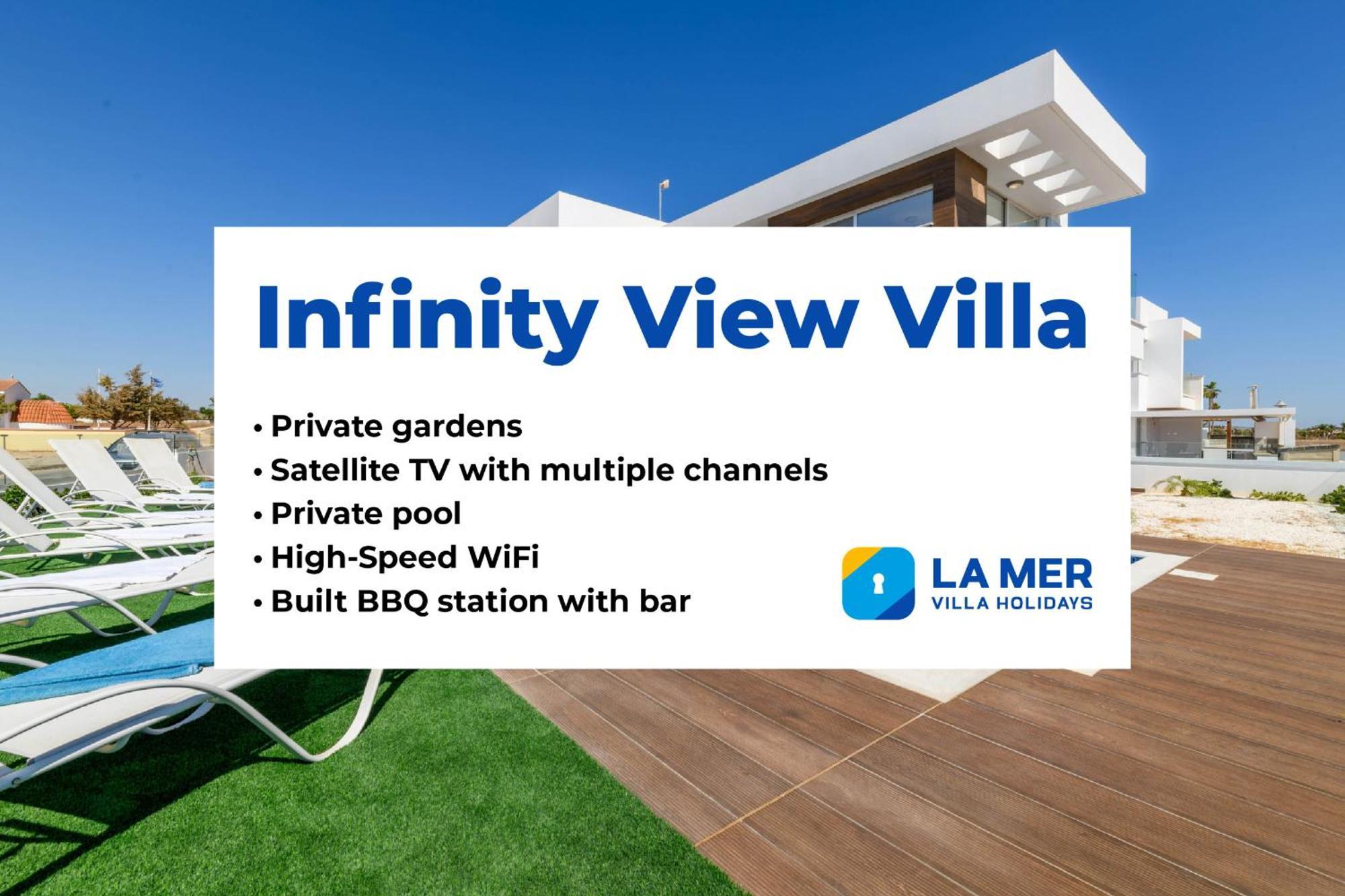 Infinity View Villa Ayia Napa Bagian luar foto
